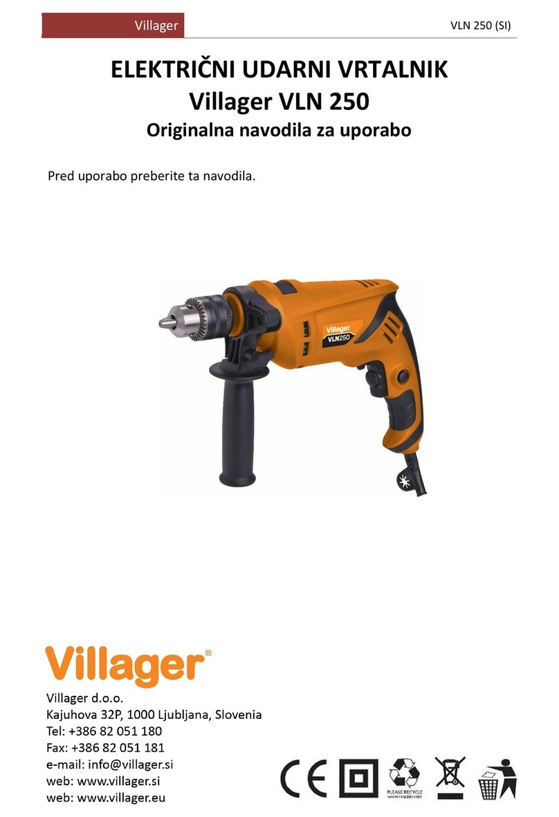 Villager VLN 250 Installation instructions