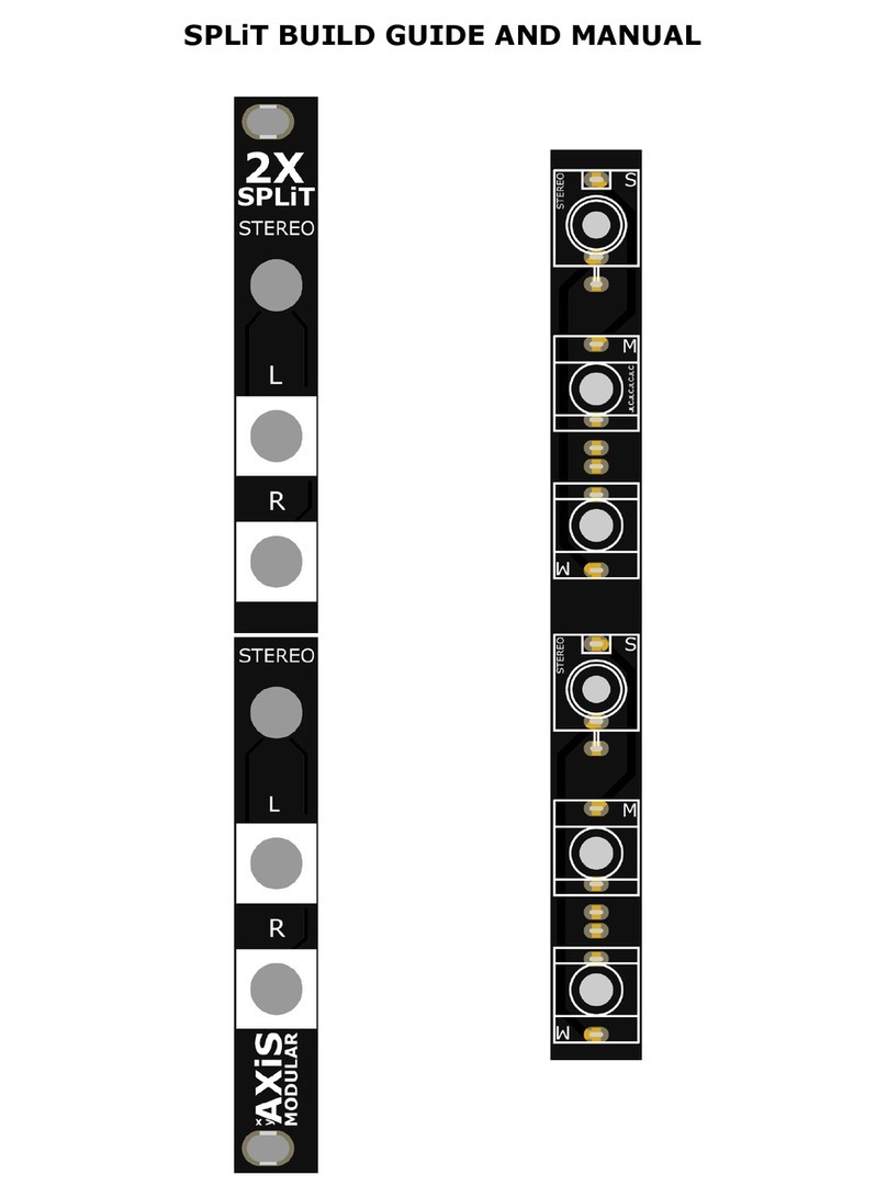 AXiS MODULAR SPLiT Build guide