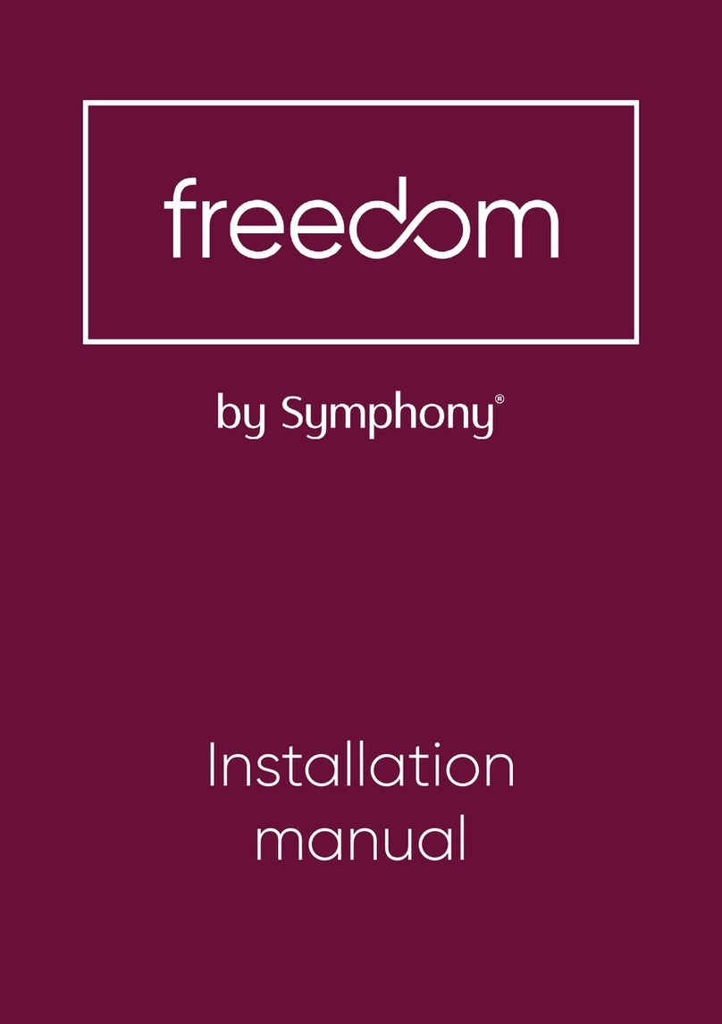 Symphony freedom installation manual