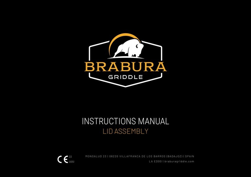 BRABURA Griddle BGLD0001 instruction manual