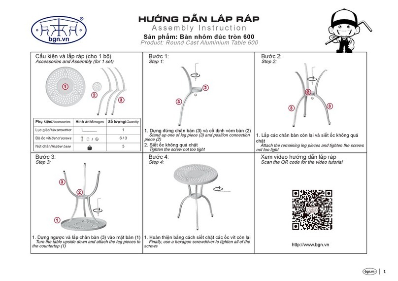 BGN TI-C-60-3L-CA Assembly instruction BGN TI-C-60-3L-CA Assembly instruction