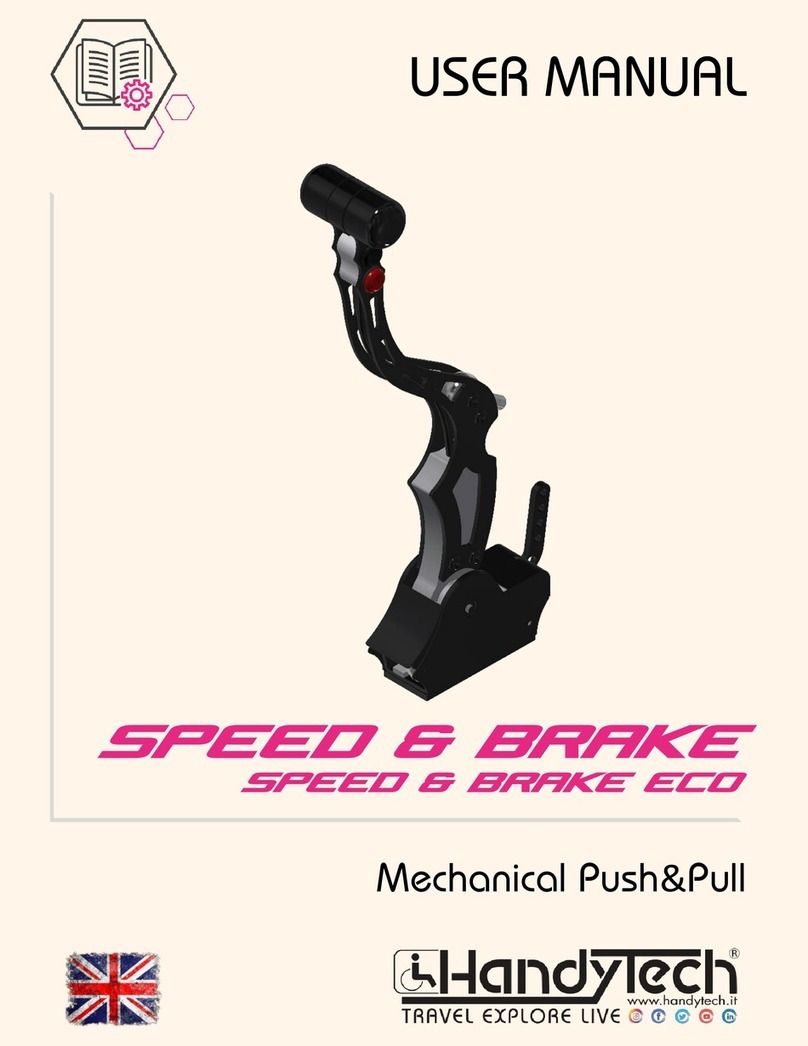HandyTech SPEED & BRAKE user manual