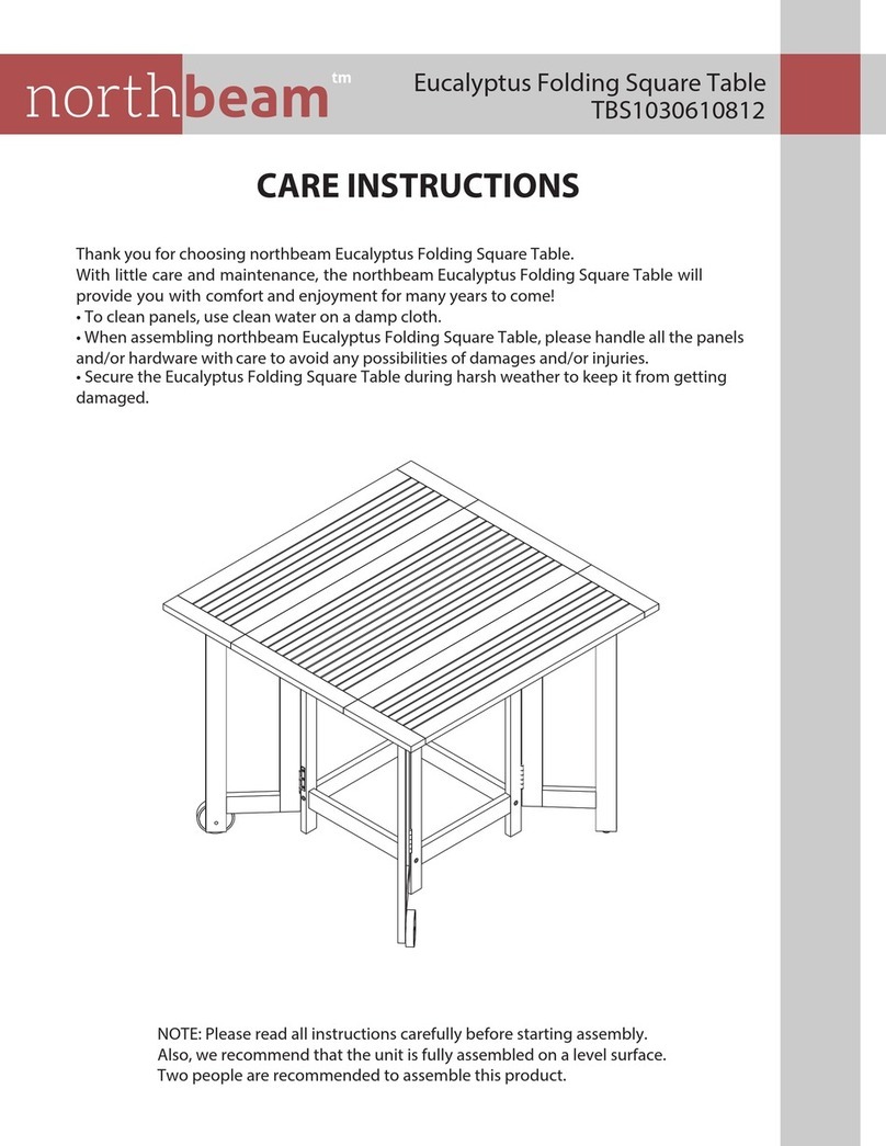 Northbeam TBS1030610812 User manual