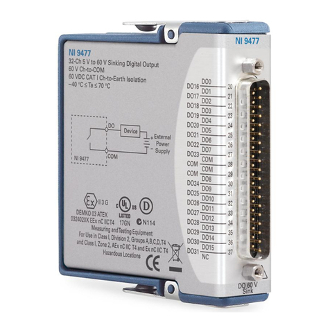 National Instruments NI-9477 User manual National Instruments NI-9477 User manual