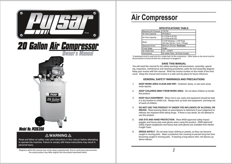 Pulsar PCE6200 owner's manual