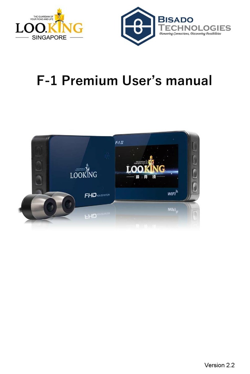 Bisado Technologies LOOKING F-1 Premium User manual