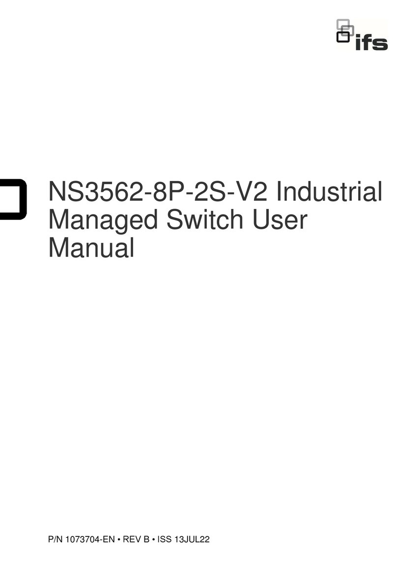 ifs NS3562-8P-2S-V2 User manual