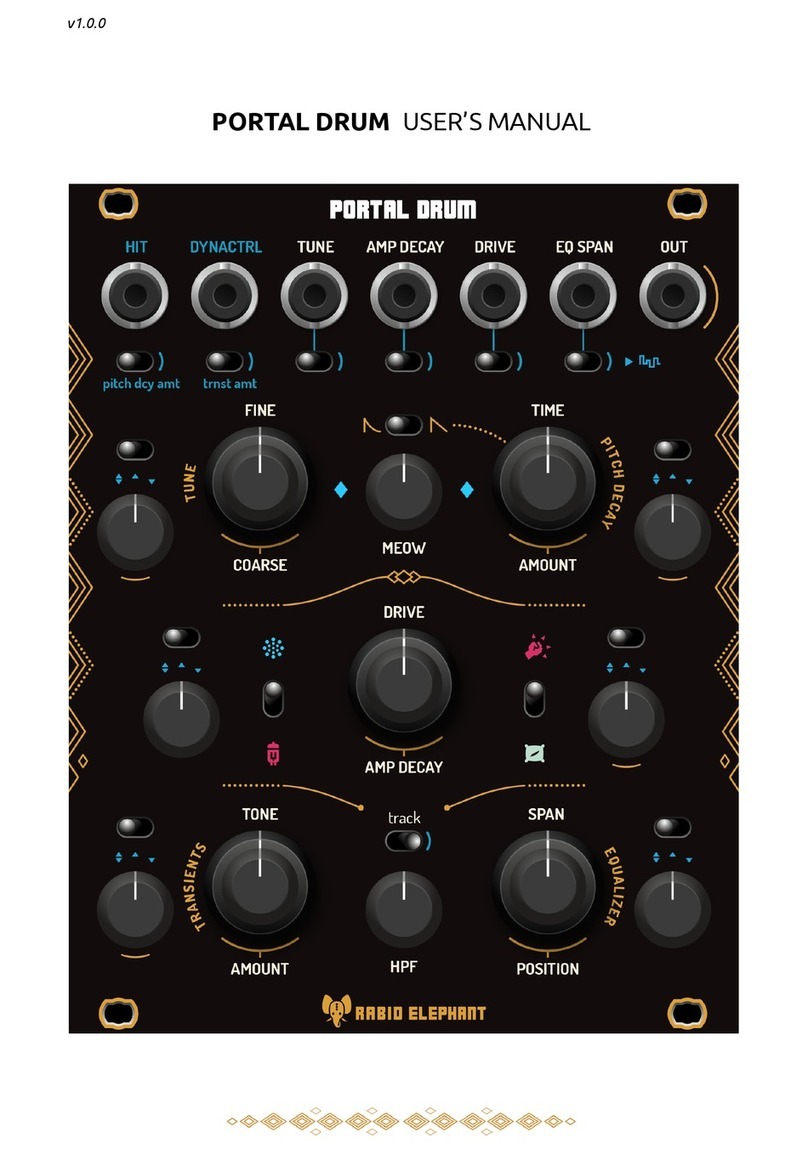 Rabid Elephant Portal Drum user manual