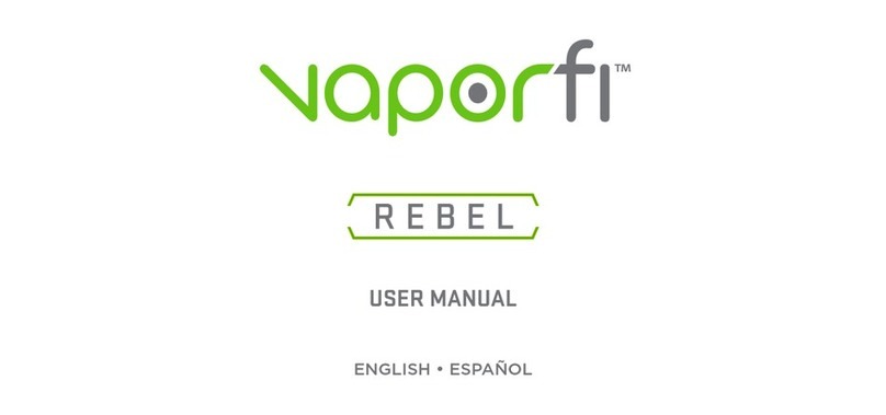 Vaporfi Rebel user manual