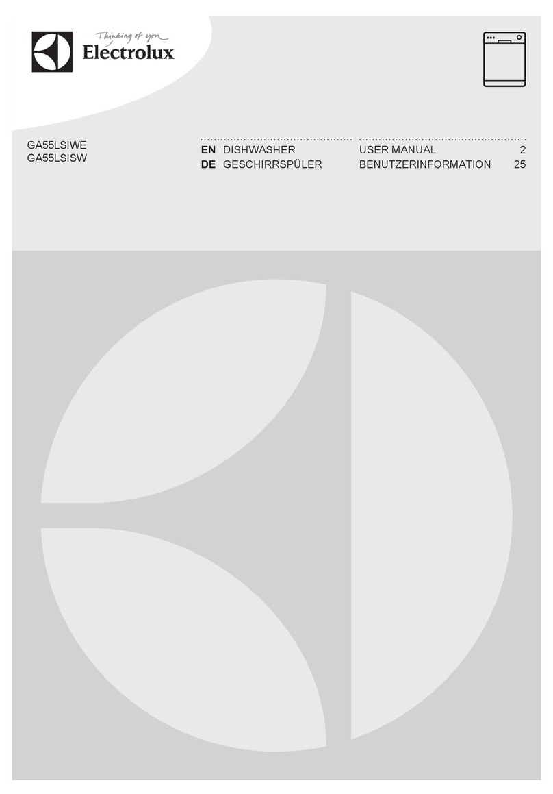 Electrolux GA55LSIWE user manual