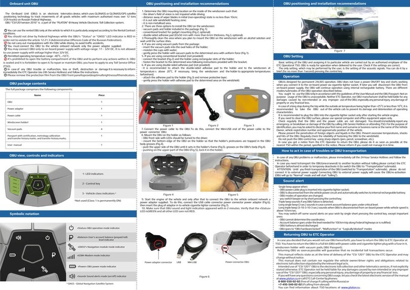 Platon CSI 1201 user manual