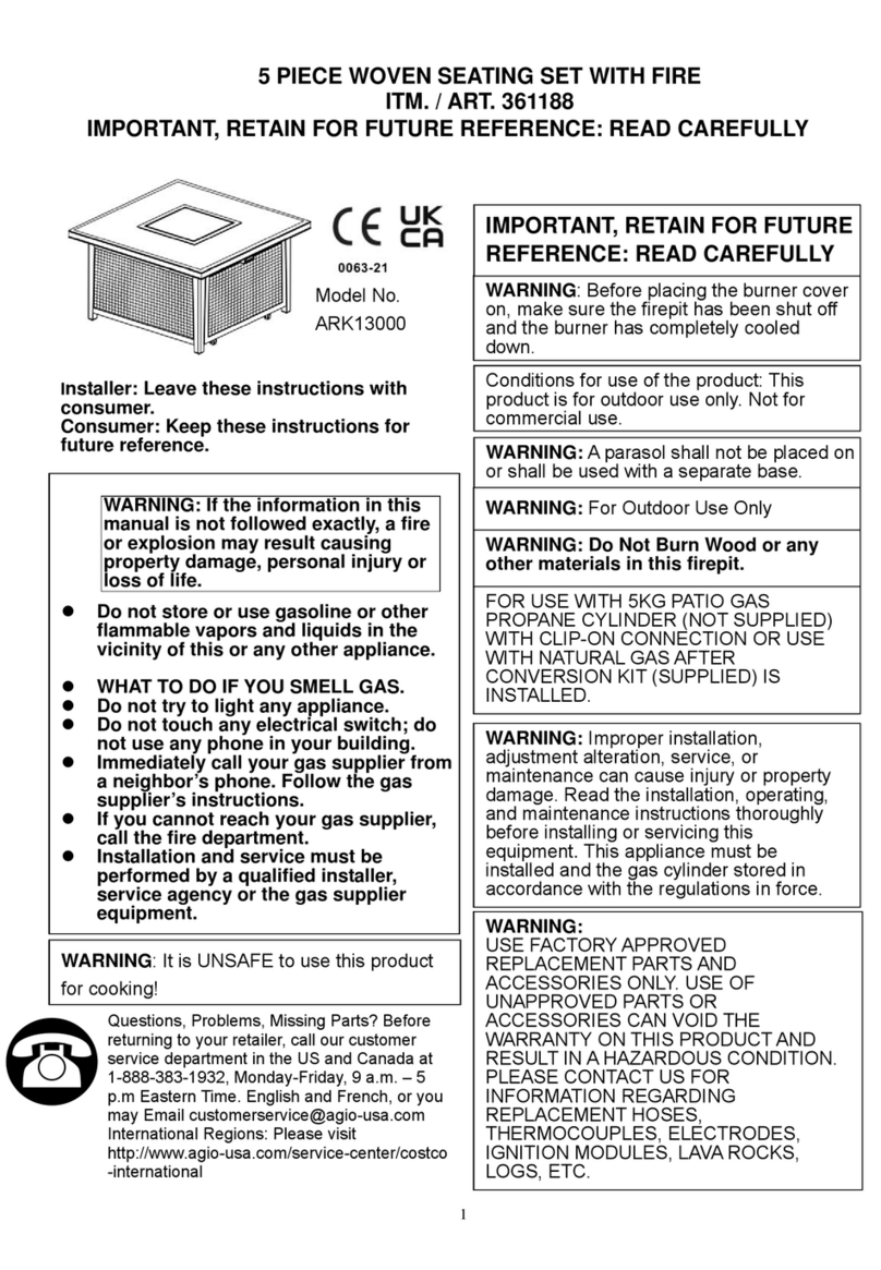 Agio ARK13000 User manual
