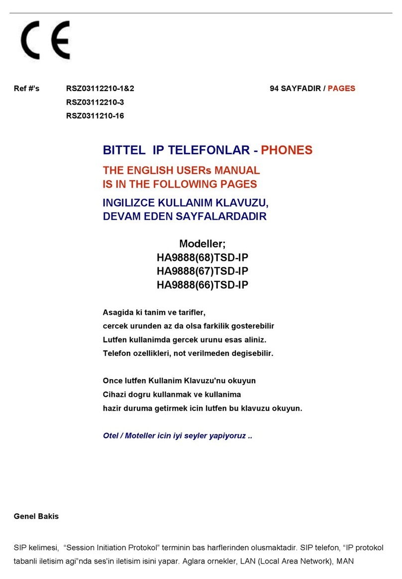 Bittel HA988868TSD-IP manual
