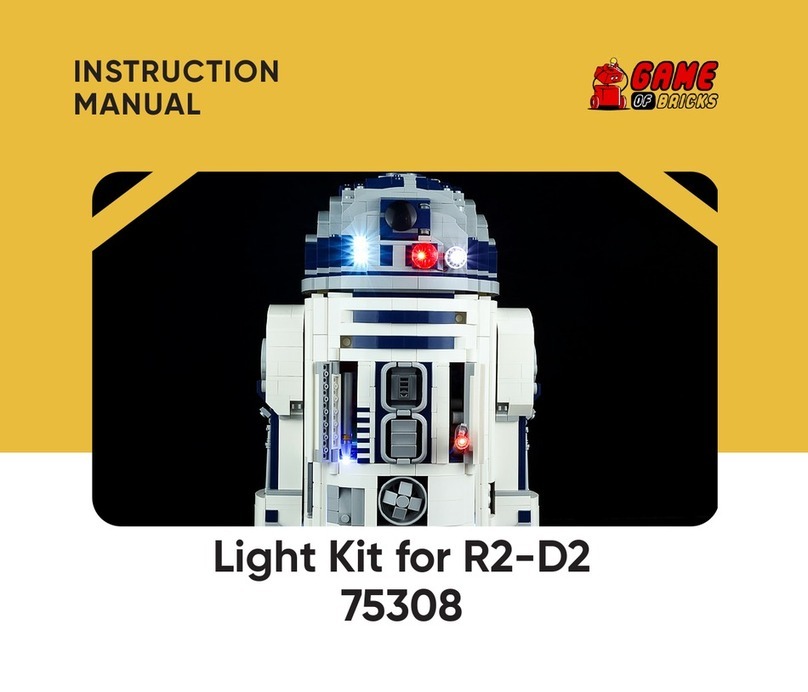 GAME OF BRICKS R2-D2 75308 User manual GAME OF BRICKS R2-D2 75308 User manual