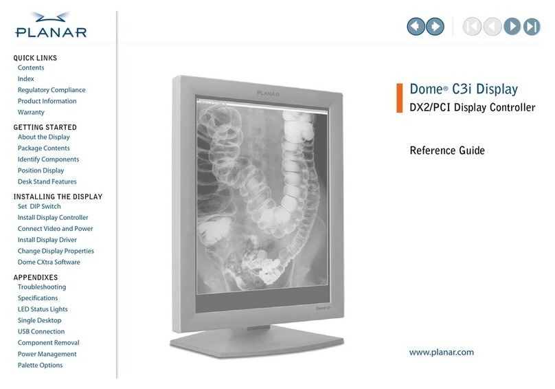 Planar Dome C3i User manual