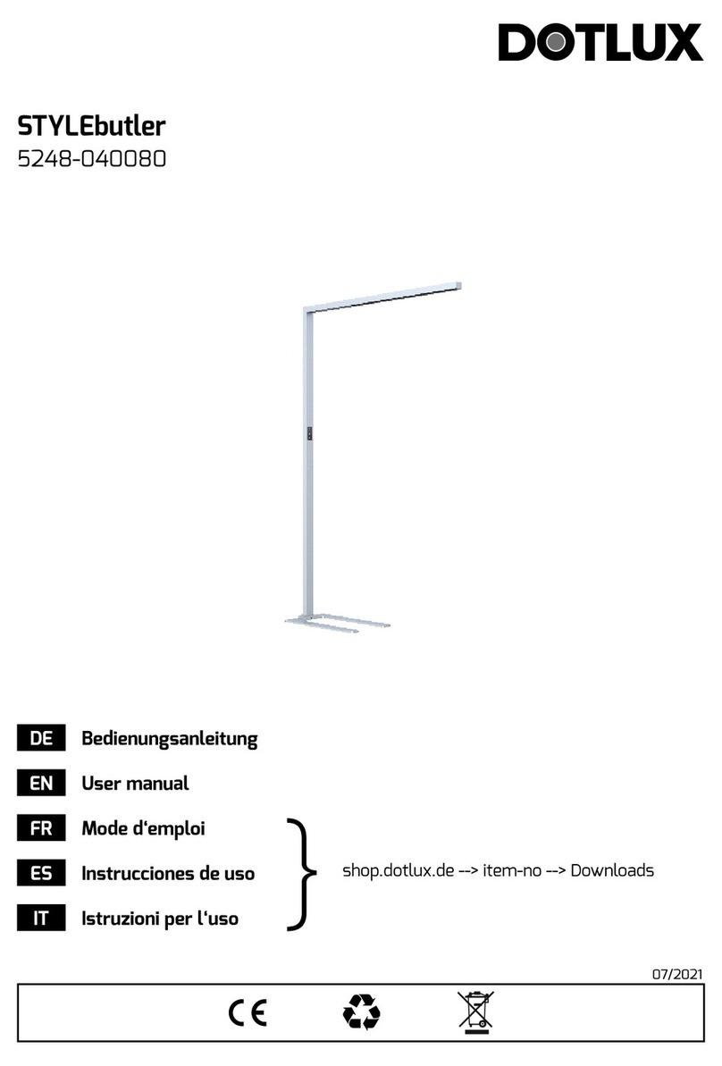 DOTLUX STYLEbutler 5248-040080 user manual DOTLUX STYLEbutler 5248-040080 user manual