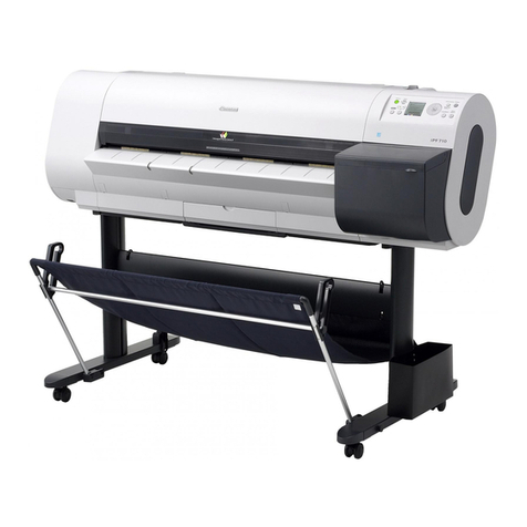 Canon iPF710 - imagePROGRAF Color Inkjet Printer User manual