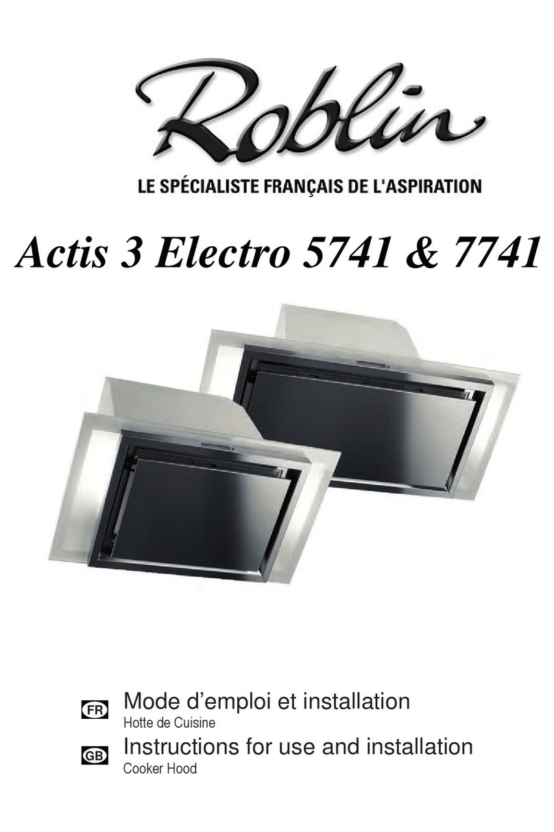 ROBLIN Actis 3 Electro 5741 Operation manual