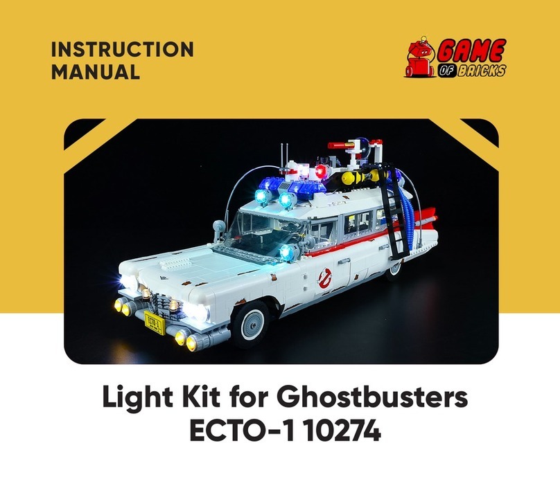 GAME OF BRICKS Ghostbusters ECTO-1 10274 User manual GAME OF BRICKS Ghostbusters ECTO-1 10274 User manual