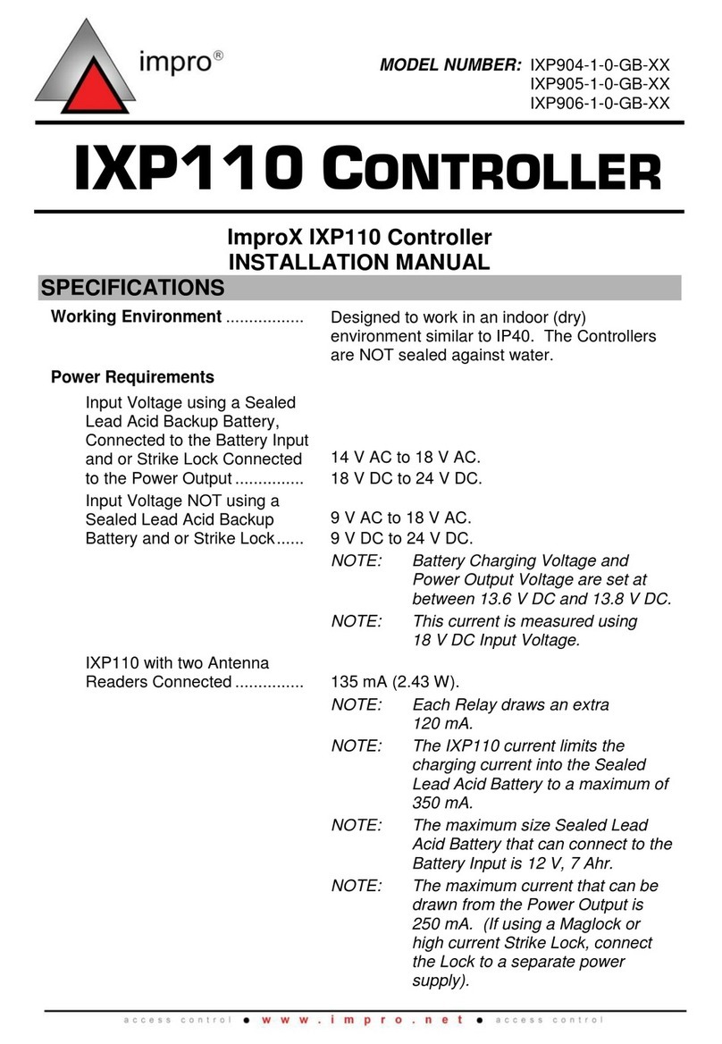 impro IXP904-1-0-GB Series User manual