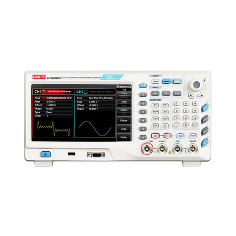 Unit UTG4000A User manual