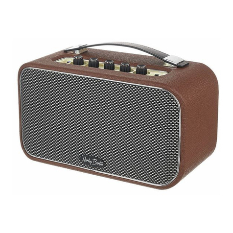 Harley Benton TableAmp V2 BlueTooth user manual