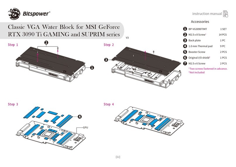 Bitspower BP-VG3090TIMT instruction manual