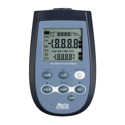 GHM Delta OHM HD2304.0 operating manual