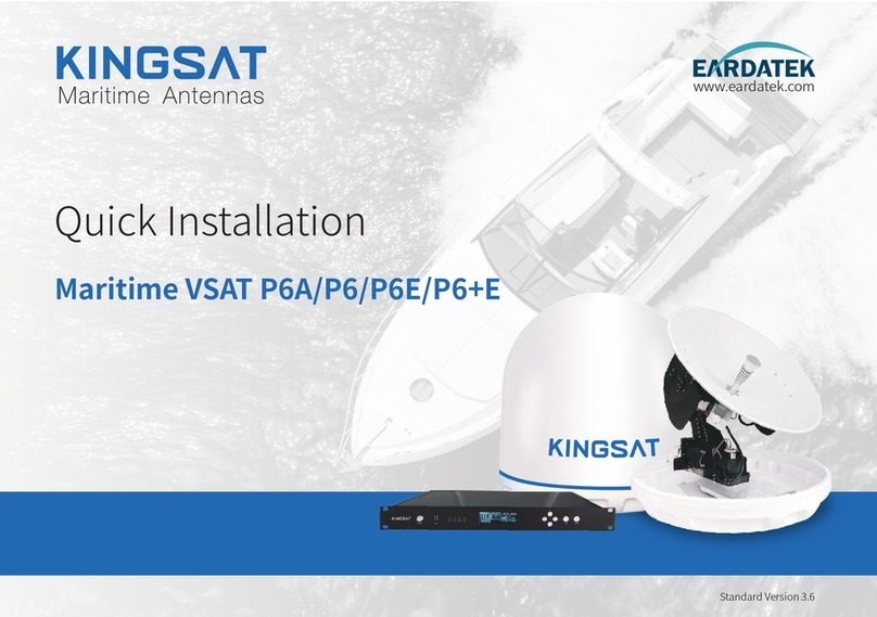 EARDATEK KINGSAT P6A Original operating instructions
