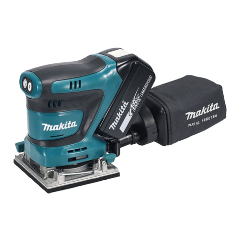 Makita DBO484 User manual