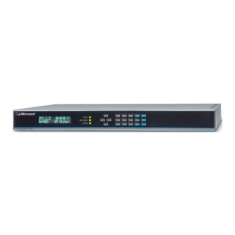 Microsemi SyncServer S600 user guide