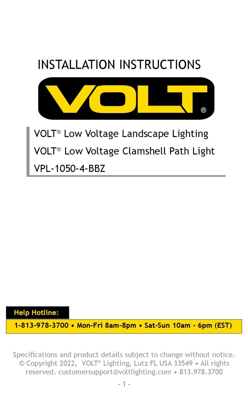 Volt VPL-1050-4-BBZ User manual Volt VPL-1050-4-BBZ User manual