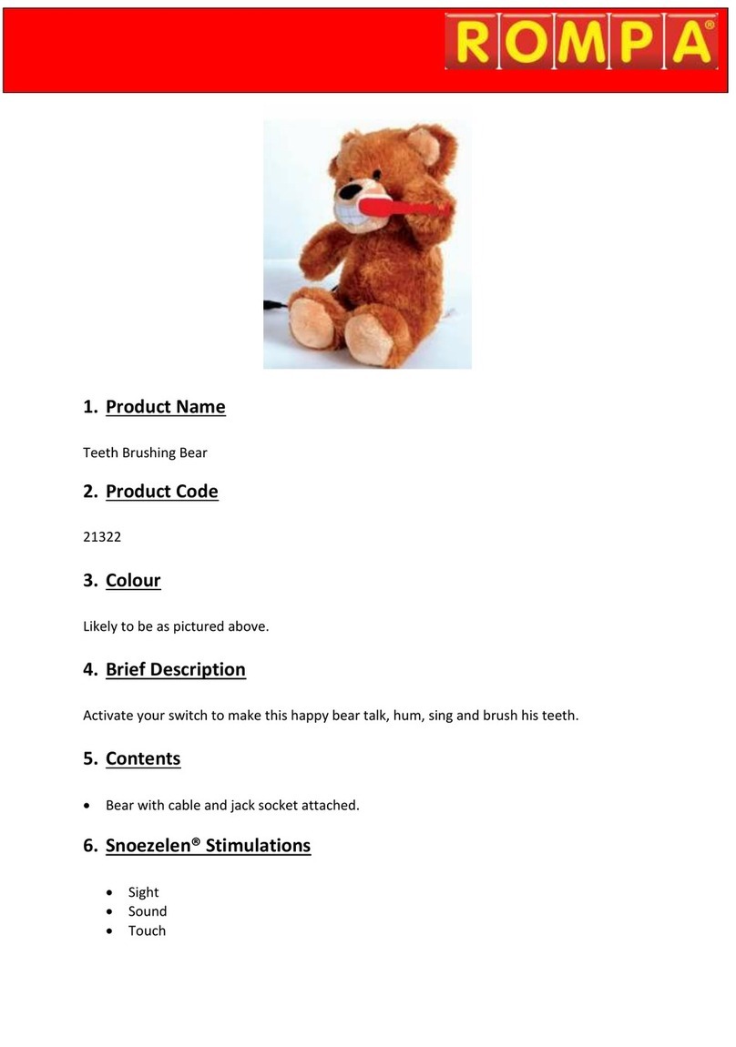 Rompa Teeth Brushing Bear manual