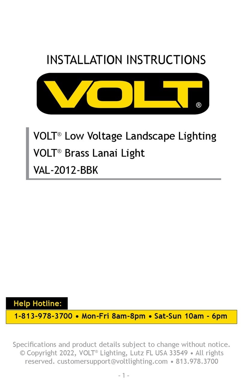 Volt VAL-2012-BBK installation instructions