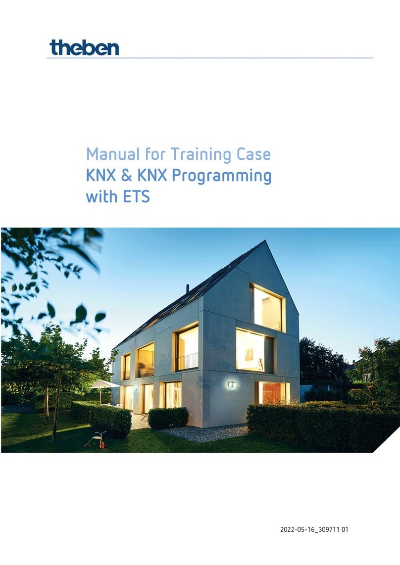 Theben Training Case KNX manual