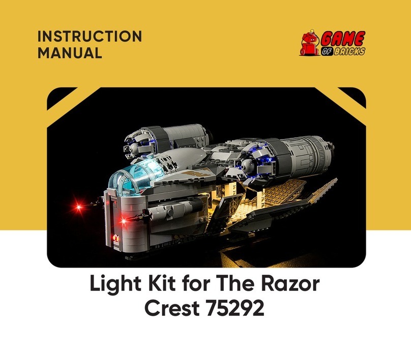 GAME OF BRICKS The Razor Crest User manual GAME OF BRICKS The Razor Crest User manual