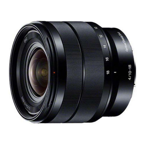 Sony SEL-1018 Service manual