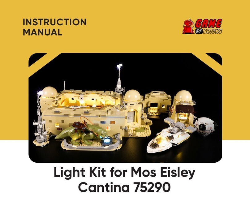GAME OF BRICKS Mos Eisley Cantina User manual GAME OF BRICKS Mos Eisley Cantina User manual