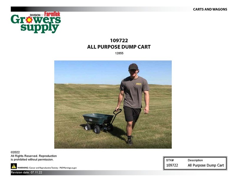 FarmTek Growers Supply 109722 instruction manual