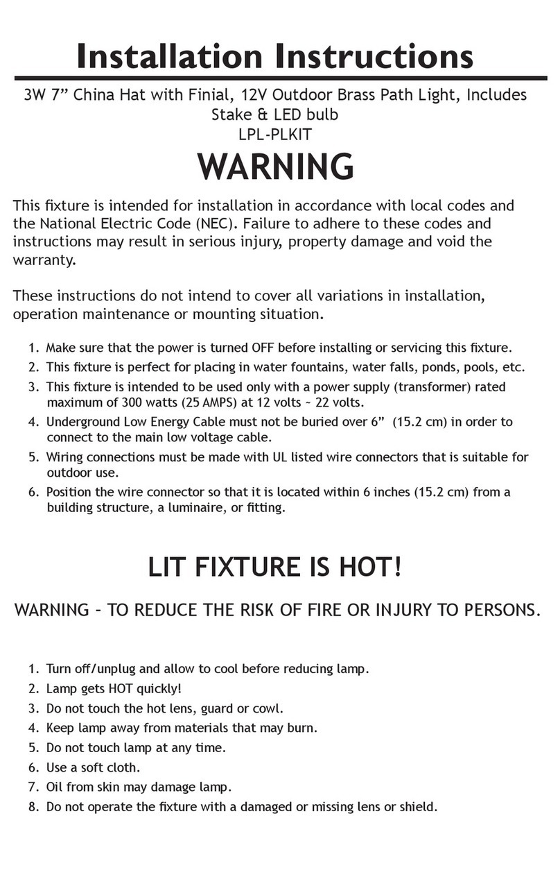 Volt LPL-PLKIT User manual Volt LPL-PLKIT User manual