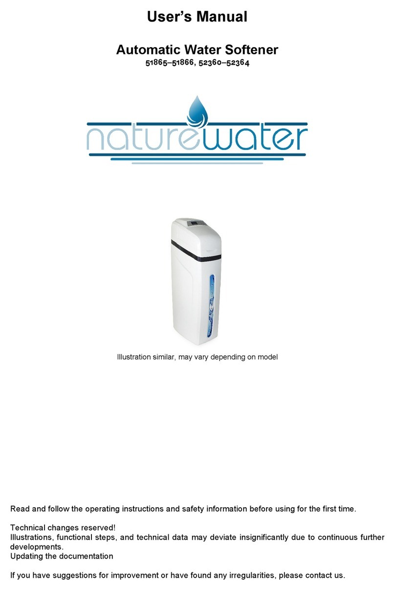 NatureWater 51865 user manual