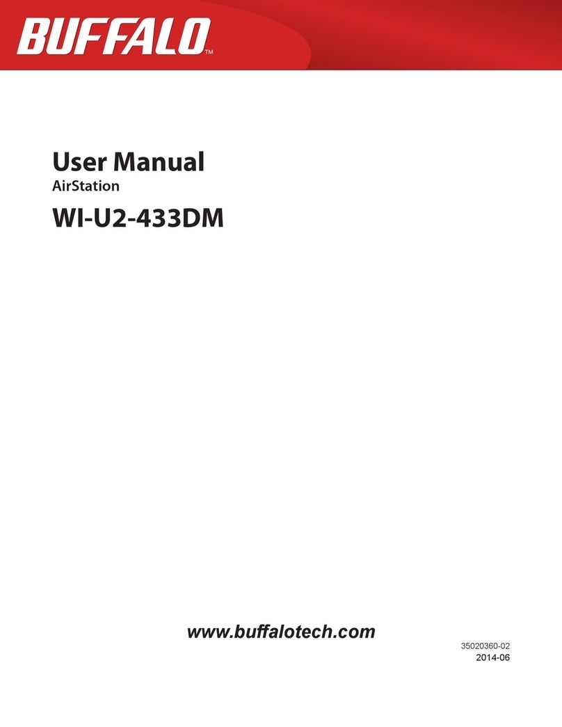 Buffalo AirStation WI-U2-433DM user manual