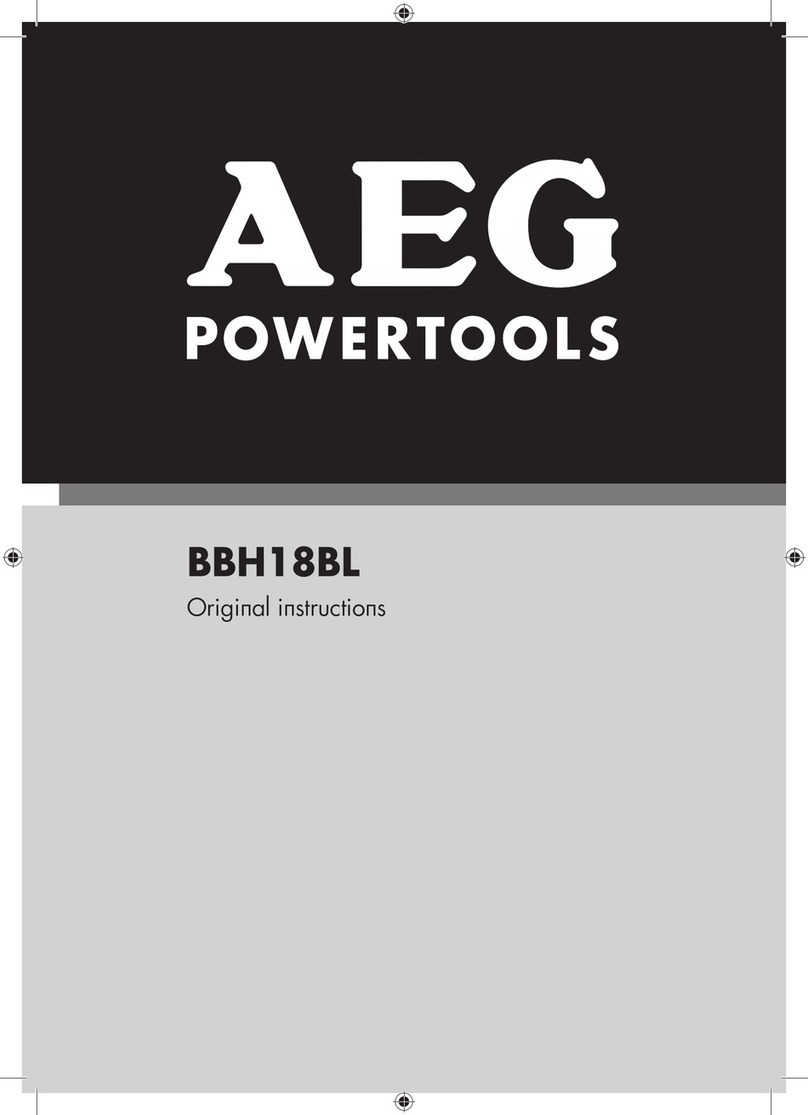 AEG BBH18BL Original instructions