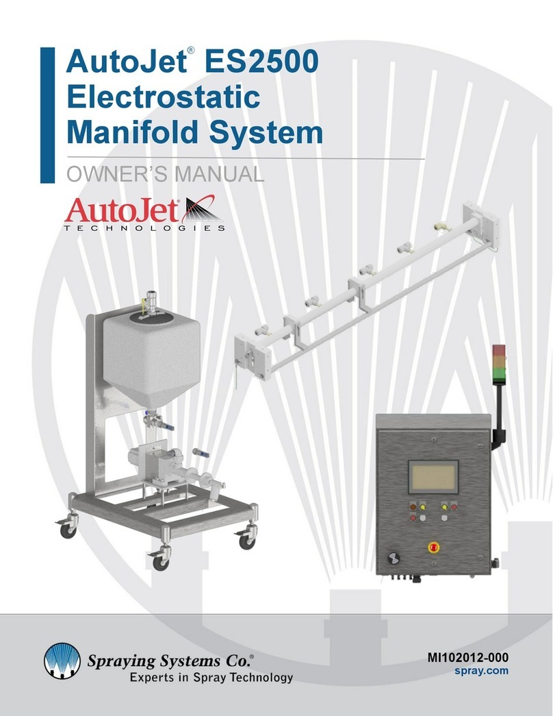 Spraying Systems AutoJet ES2500 owner's manual