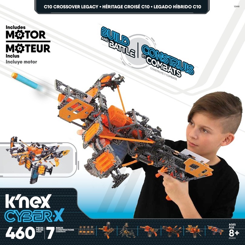 KNEX Cyber-X C10 Crossover Legacy User manual