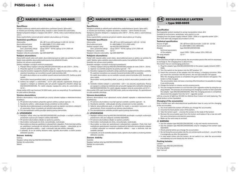 Emos SSD-6605 User manual