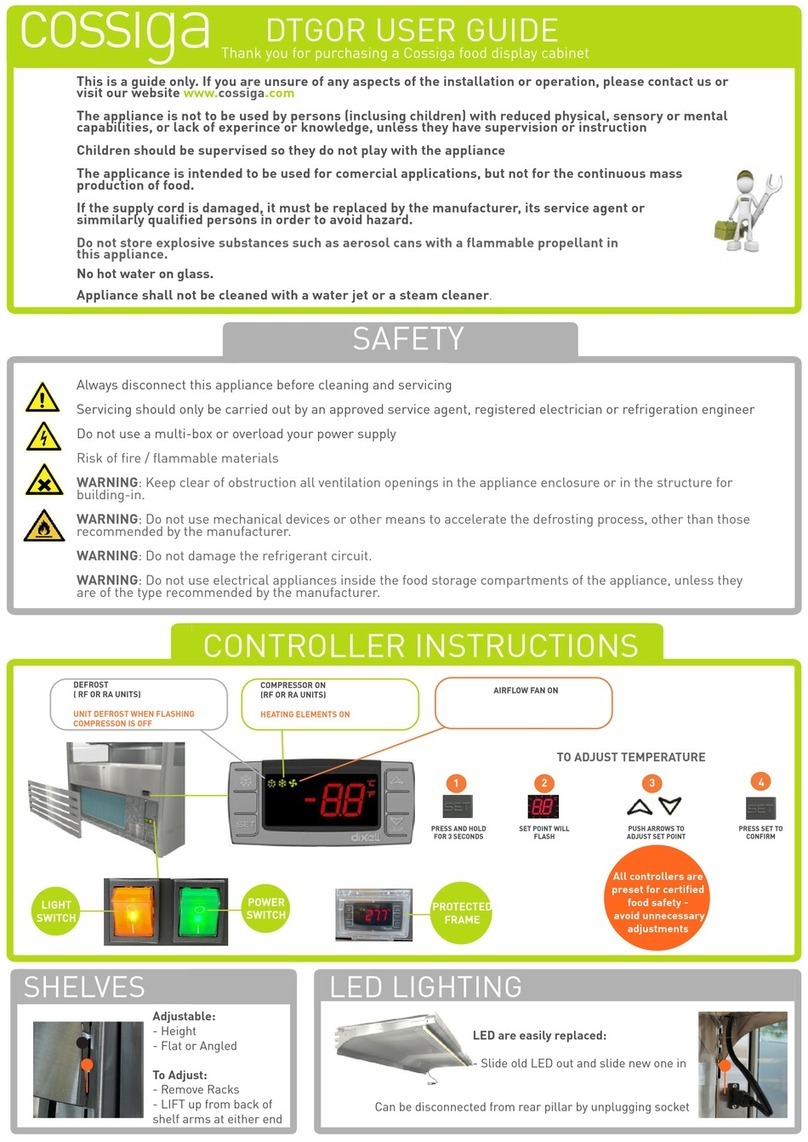 Cossiga DTGOR User manual