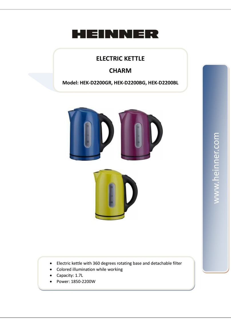 Heinner CHARM instruction manual