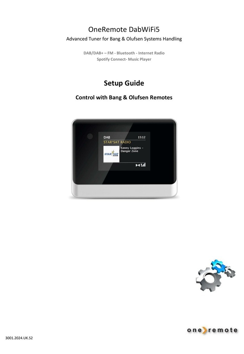 One Remote DabWiFi5 Setup guide