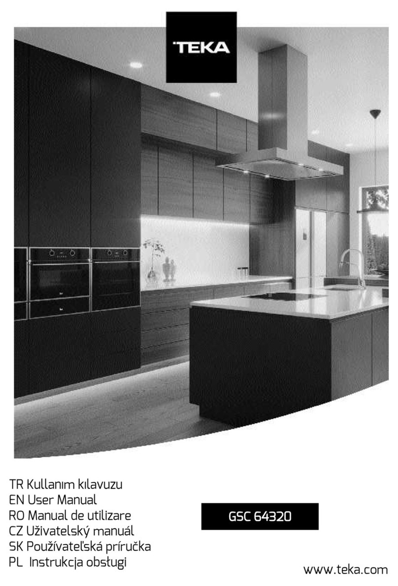 Teka Rustica GSC 64320 User manual